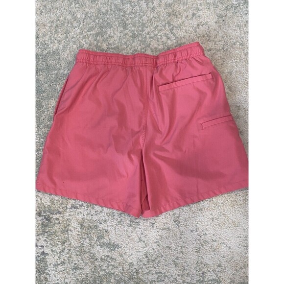 HUK Performance Coral Size Medium Fishing Swim Trunks Pink Drawstring 5" Inseam - Picture 6 of 10